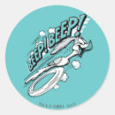 Recherche de caricature autocollants Dessin rétro