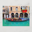 Recherche de gondoliers cartes postales Italie