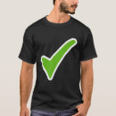 Recherche de case à cocher tshirts Vérifier