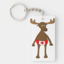 Recherche de feuille canadienne porteclés Blanc