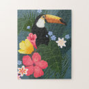 Recherche de exotique puzzles Toucan