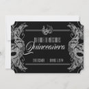 Recherche de billet blanc noir invitations D'anniversaire