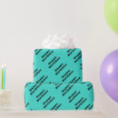 Recherche de bleu turquoise papier cadeau Pour tous
