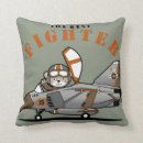Recherche de avion de chasse coussins Combattant