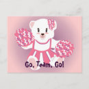 Recherche de pom pom girl cartes postales Équipe
