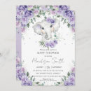 Recherche de purple elephant baby shower invitations Bientôt maman