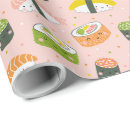 Recherche de sushi mignons papier cadeau Moderne
