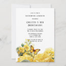 Recherche de femmes de papillon invitations Aquarelle