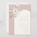 Recherche de peony baby shower invitations Élégant