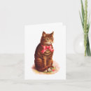 Recherche de cat remerciements cartes Illustration