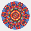 Recherche de soleil tribal autocollants Américain