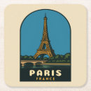 Recherche de tour eiffel dessous de verres Classique