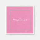 Recherche de noël serviettes Blanc