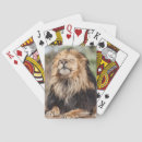 Recherche de crinière jeux de cartes Lion