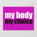 Recherche de choix cartes postales Mon corps mon choix