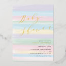 Recherche de pastel rainbow baby shower invitations Pour elle