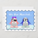 Recherche de de pingouin mariage invitations Dessin