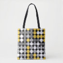 Recherche de jaune sur le noir sacs Points
