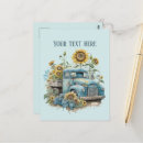 Recherche de vieux camion cartes postales Fleurs
