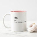 Recherche de capacités tasses Drôle