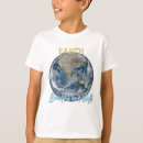 Recherche de la terre de planète tshirts Pour enfants