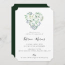 Recherche de green watercolor invitations Rustique