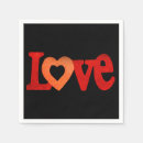 Recherche de symboles serviettes Amour