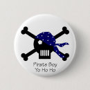 Recherche de pirate de garçon badges Crâne