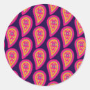 Recherche de paisley autocollants Élégant