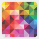 Recherche de arcs en ciel triangle autocollants Brillant