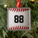 Recherche de joueur de baseball ornements Pour tous
