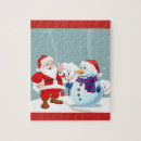 Recherche de bonhommes de neige puzzles Pour enfants