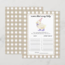Recherche de chanson de canard Baby shower canard