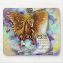 Recherche de cheval avec des ailes tapis souris Animal