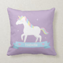 Recherche de licorne pourpre coussins Crèche