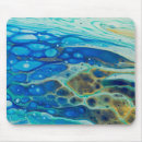 Recherche de bleu et or tapis souris Peinture