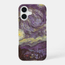 Recherche de nuit étoilée iphone coques Vincent van gogh