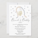 Recherche de pearl bridal shower invitations Élégant