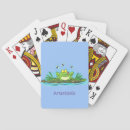 Recherche de grenouille verte jeux de cartes Pour tous