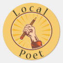 Recherche de poète autocollants Auteur