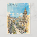 Recherche de málaga cartes postales Voyage de malaga