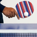 Recherche de drapeau américain raquettes ping pong Étoiles et rayures