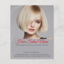 Recherche de coupe de cheveux prospectus Salon de coiffure