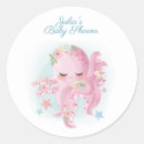 Recherche de poulpe de bébé autocollants Aquarelle