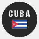 Recherche de nationalisme autocollants Drapeau de cuba