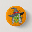 Recherche de sorcière halloween badges Pour enfants