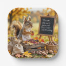 Recherche de écureuil assiettes Invités