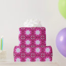 Recherche de mandala floral papier cadeau Motif géométrique