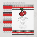 Recherche de rouge cerise invitations Vintage