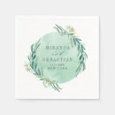 Recherche de guirlande serviettes Monogramme